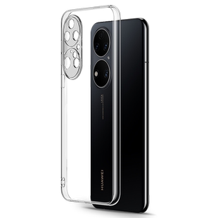 适用华为p50pro手机壳p50保护套p50e透明硅胶防摔荣耀镜头全包pr0新品液态por十超薄男女新款创意网红版潮牌