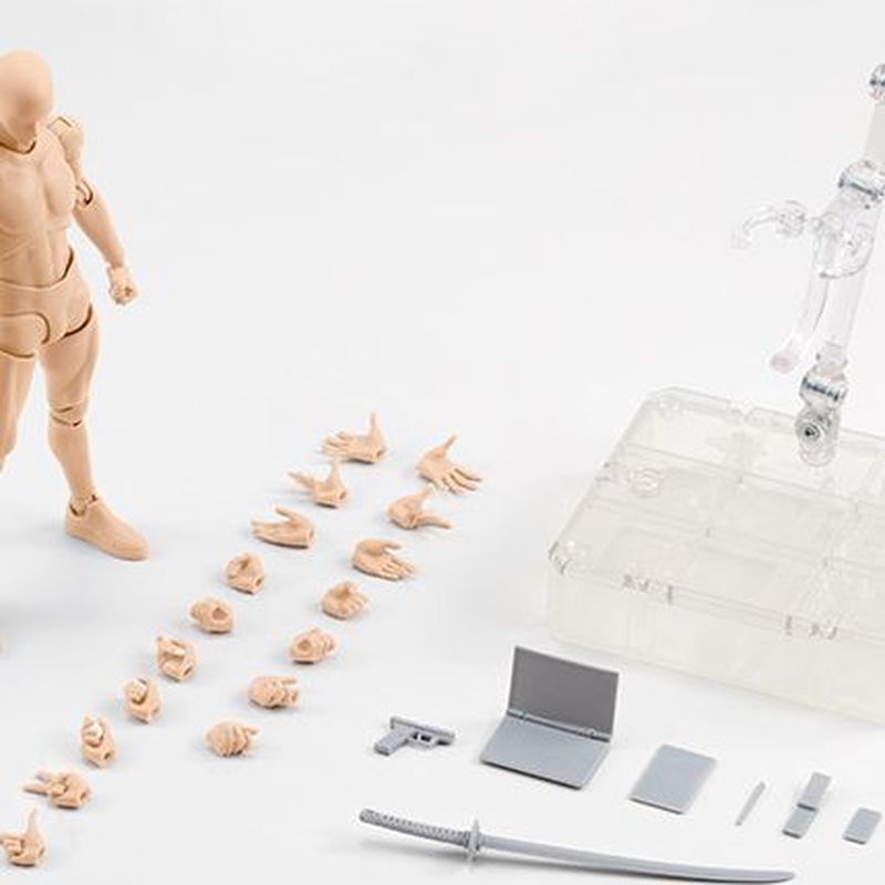 绘画人体模型关节可动弯腰漫画动漫人体模型多关节人形仿美术速写