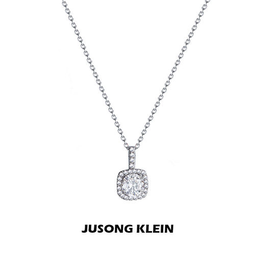 JUSONGKLEIN方形项链女