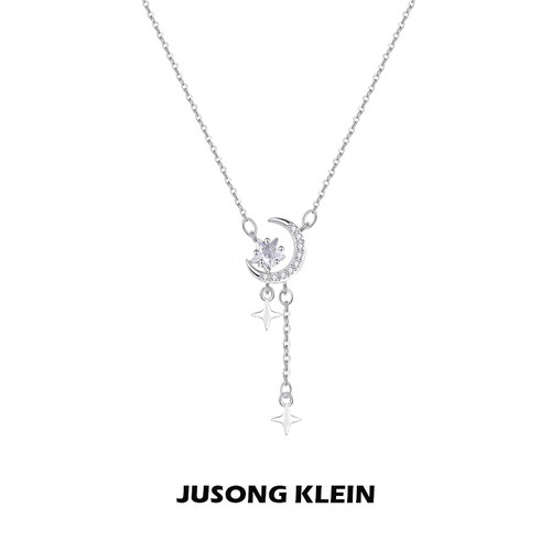 JUSONGKLEIN十字链项链锁骨链