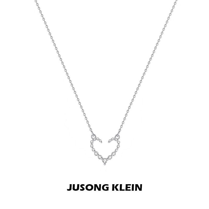 JUSONGKLEIN十字链女锁骨链项链