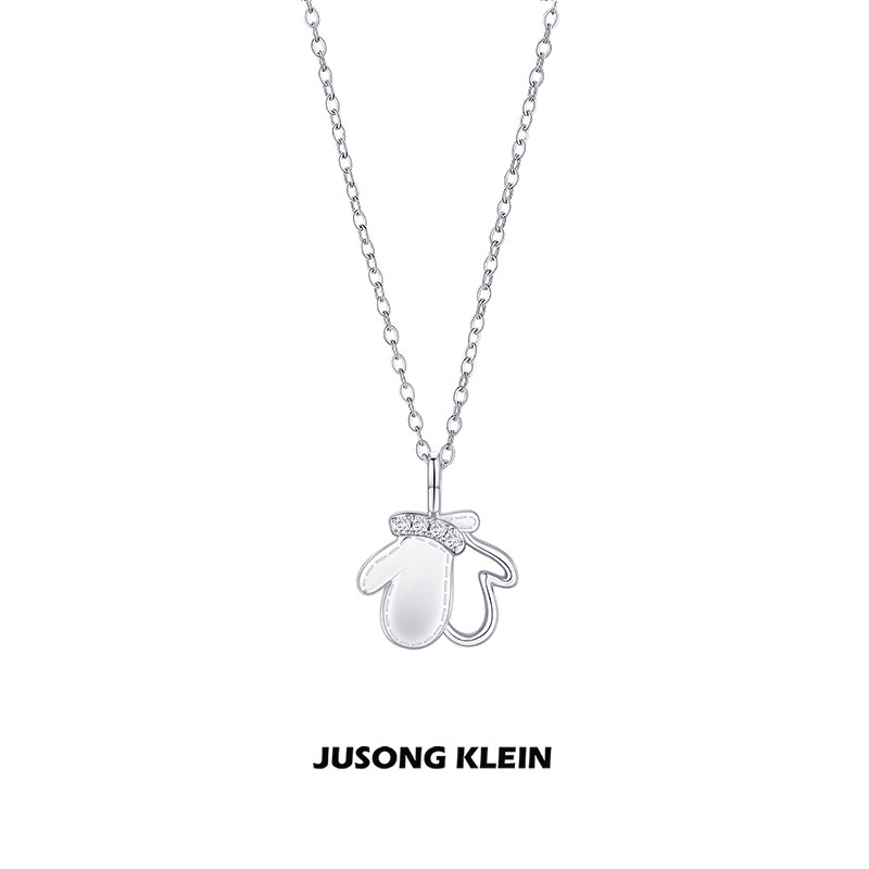 轻奢圣诞节钛钢项链JusongKlein