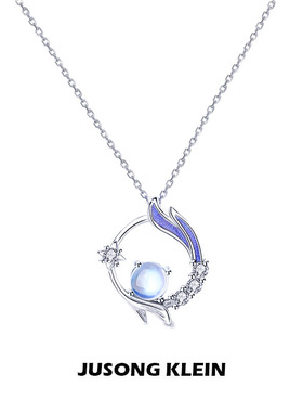 JUSONG KLEIN长安幽梦古风项链女温柔仙气高级设计感小众古风气质