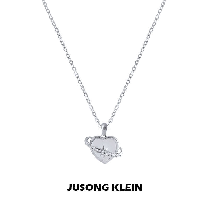 JUSONGKLEIN爱心项链女