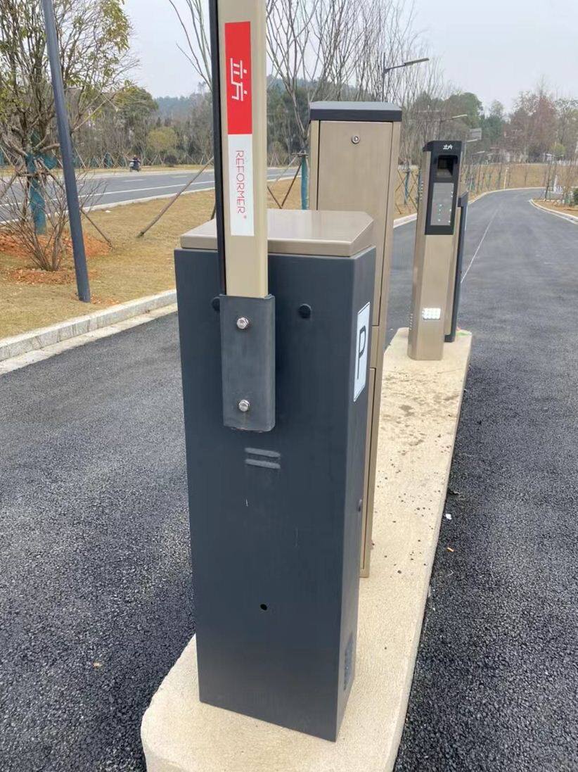 立方道闸杆直杆拦车铝合金带防砸70*0停车场门卫升降小区挡车杆