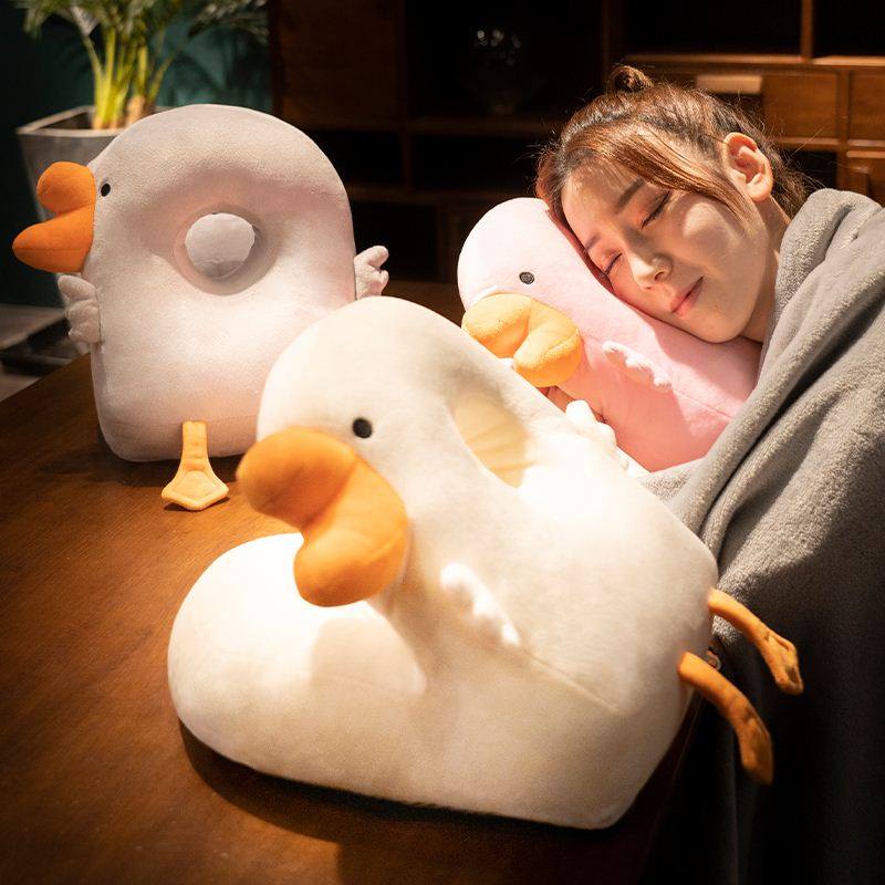 工位睡觉神器上班族中午午休的带洞趴枕办公室课桌趴着专用枕课桌