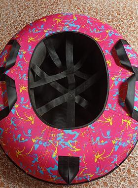 1.2米滑雪圈滑沙圈充气轮胎旱滑滑道双人内胎雪地转转成人滑雪板