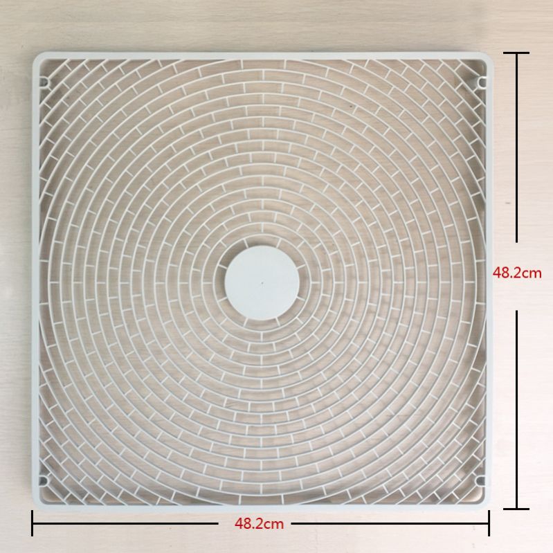 装饰适合面罩配件风扇保护风机罩防护志高空调外机塑料网罩主机