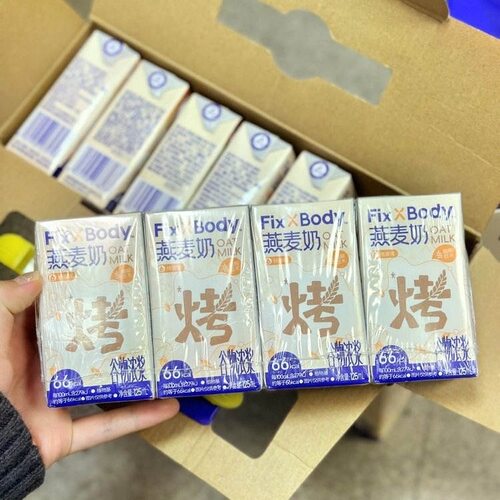 旺旺FixXBody燕麦奶125毫升36盒谷物浓浆烤奶烤坚果奶早餐奶折扣
