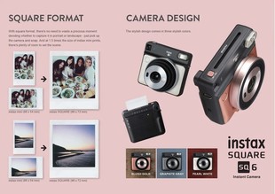 Совершенно новый фудзи Взятие Instax SQ6 сейчас в наличии , внутренний прямые волосы