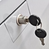 通用锁家具锁暗装 锁柜台加长衣柜家用柜子锁文件柜锁床头柜锁