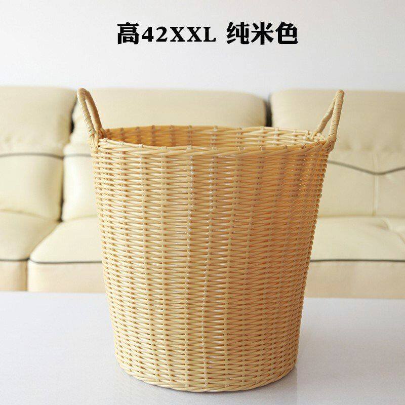 大号时尚藤编蓝滕筐脏衣篮竹编藤箱藤篮衣物宝宝收纳箱洗衣篮塑料在类目 收纳整理, 家庭收纳用具, 收纳篮, 脏衣篮中 - 来自Buy2taobao.com提供专业的淘宝代购服务