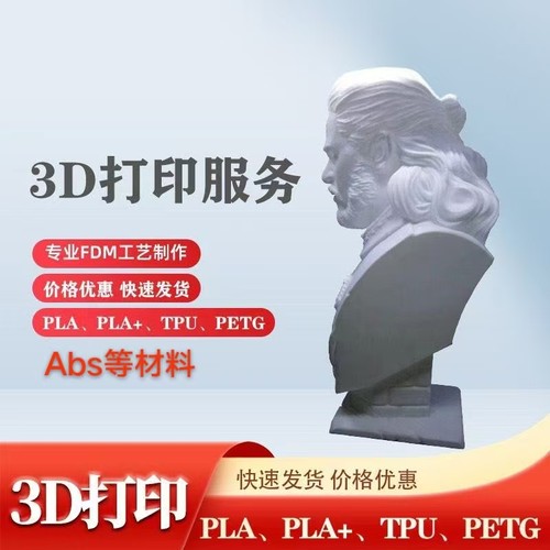 接3d打印服务.FDM机器打印高精度代打.PLA/ABS等环保材料摆件扣件