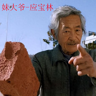 陈翔六点半妹爷应宝林同款假发灰白短卷发表演老人老爷爷节目道具