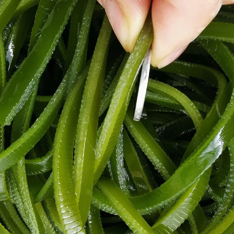 海带丝整箱批散装凉拌菜盐渍五斤昆布海藻菜出口级凉拌火锅长丝厚
