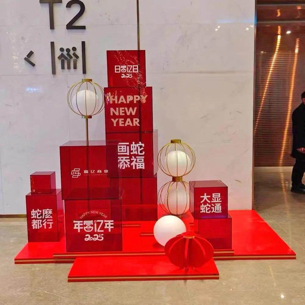 商场节庆美陈道具透明亚克力方柱堆头路引婚礼路引背景装饰摆件,商业/办公家具,商业美陈,淘宝优惠券,粉丝福利购,淘宝优惠卷
