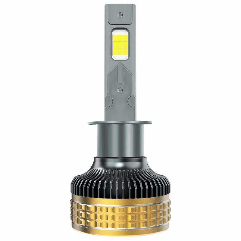 跨境V98三铜管320W大功率汽车led大灯前照灯H1H7H4车头灯灯泡改装