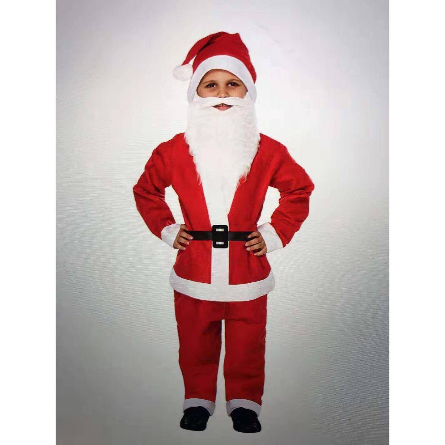 诞节圣诞老人服装演出服圣诞服装舞会表演服 cos演出服角色扮演