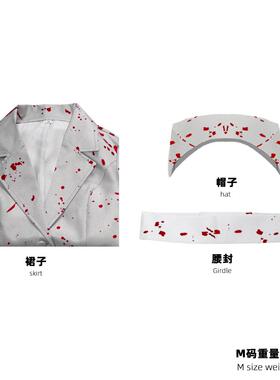 寂静岭2RE女护士cos服寂静岭重制版恐怖僵尸护士角色扮演cosplay