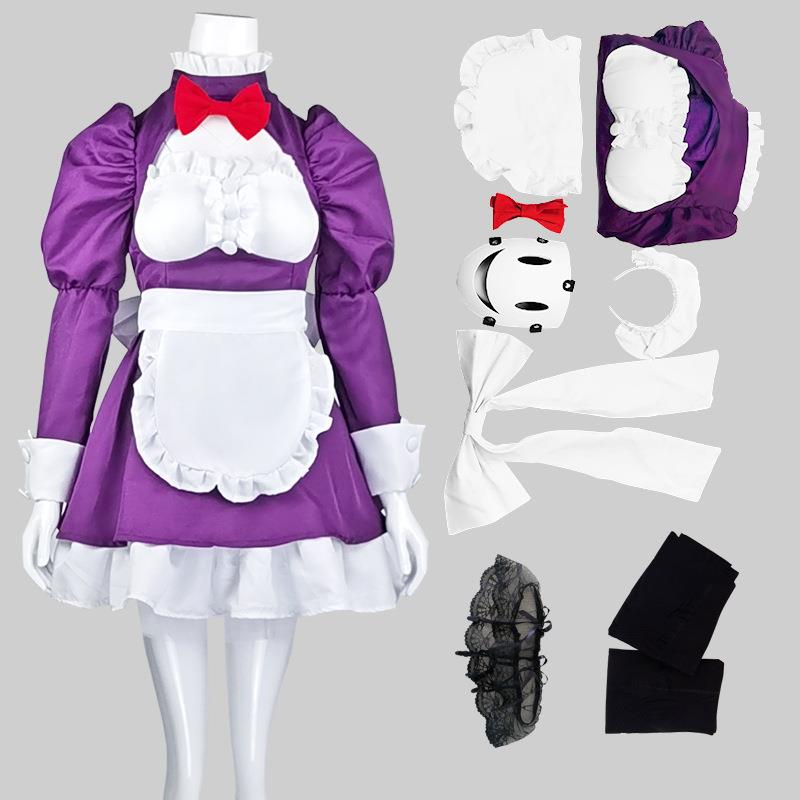 天空侵犯cos服 女仆面具 cosplay服装