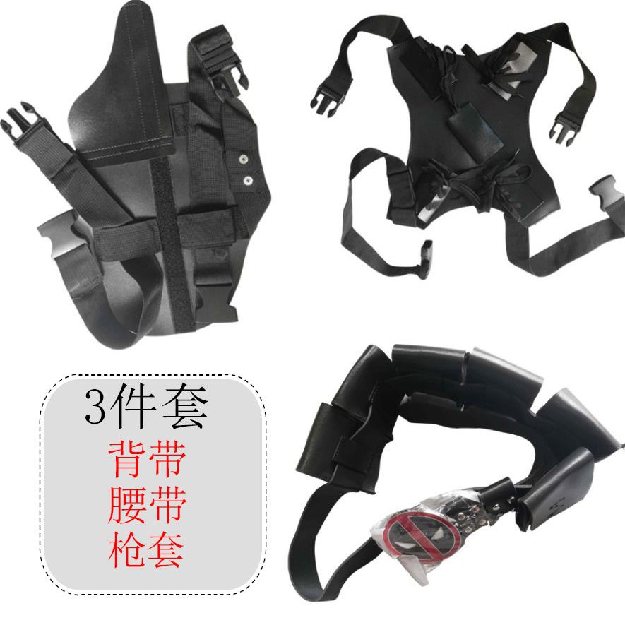 万圣节死侍成人儿童COS衣服配件死侍腰带枪套背带全套