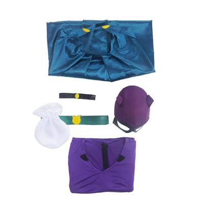 猫女cosplay服装新款女士紫色套装万圣节嘉年华派对角色扮演服装