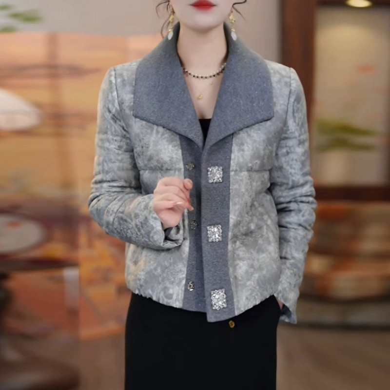 国风保暖短款外套棉袄上衣