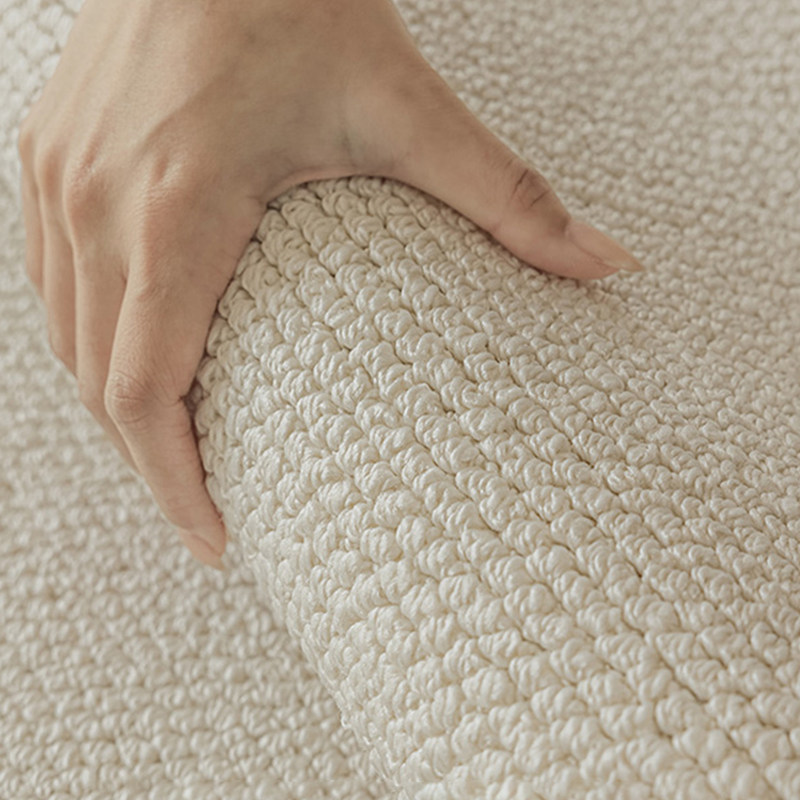 仿剑麻地垫猫爪耐磨防污米色高级感客厅地毯卧室大面积直播背景布,居家布艺,地毯,淘宝优惠券,粉丝福利购,淘宝优惠卷