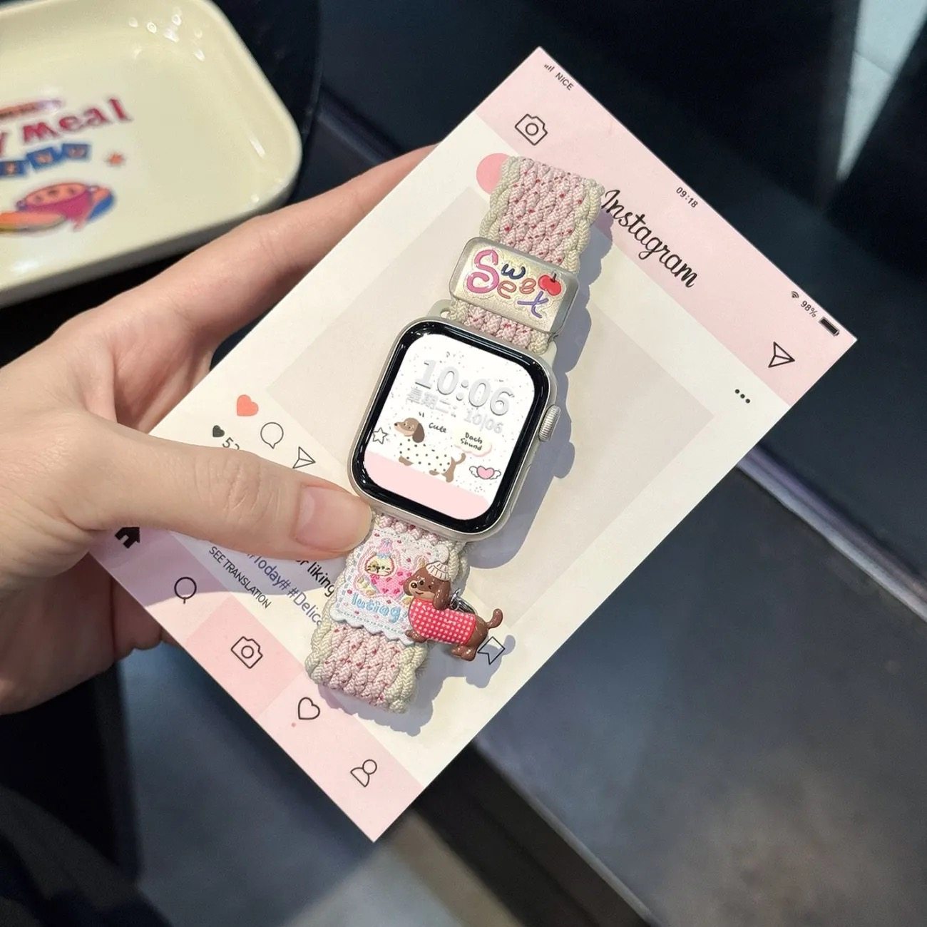 华强北黑科技智能手表watch多功能运动手环青少年情侣女生电子表