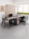办公桌办公桌简单现代办公桌四人屏风桌电脑桌办公桌椅组合