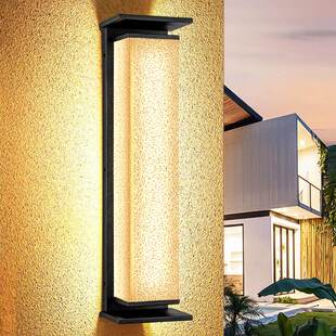 欧铭仕太阳能户外壁灯室外防水庭院围墙灯别墅花园阳台大门墙壁灯