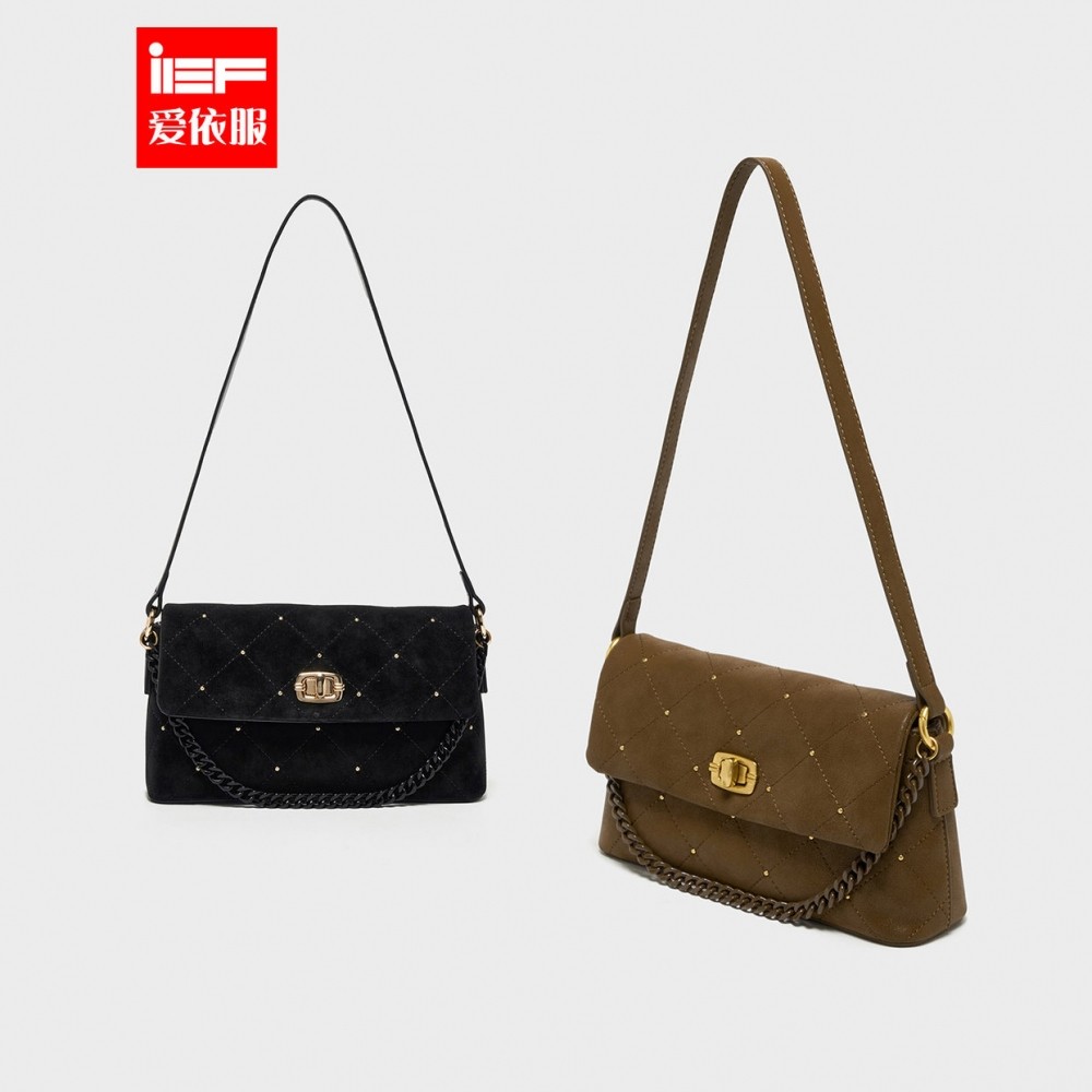 IEF/爱依服2025秋季新款法式轻奢流行爆款设计感百搭单肩小方包,箱包皮具/热销女包/男包,小方包,淘宝优惠券,粉丝福利购,淘宝优惠卷