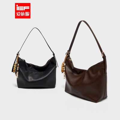 IEF/爱依服2025秋季新款法式复古风通勤百搭设计感大容量单肩软包