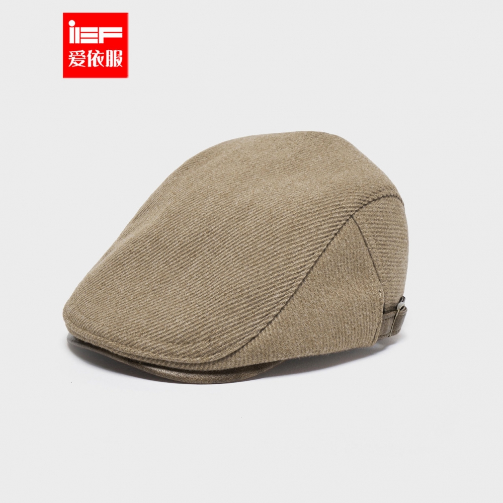 IEF/爱依服帽子2025秋冬新款韩版复古街头时尚英伦风百搭前进帽