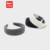 IEF 爱依服2025新款 简约纯色日韩优雅气质高颅顶宽边发饰发箍