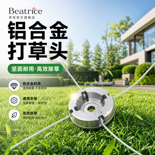割草机铝合金打草头坚固耐用