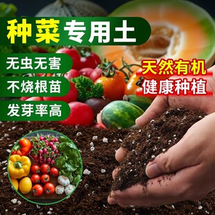 阳台种菜专用土蔬菜营养土养菜专用通用有机土壤家庭种菜土种植土