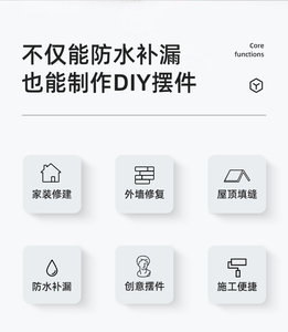 莱仕德水泥地面修补家用快干防水堵漏王填缝胶泥砂浆聚合物水泥胶