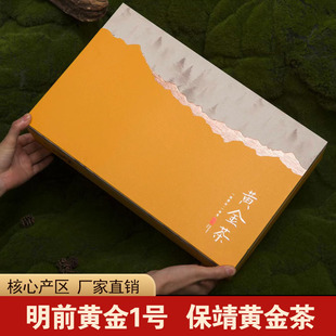 2025新茶特级春茶湘西保靖黄金茶叶绿茶一两黄金一两茶高端礼盒