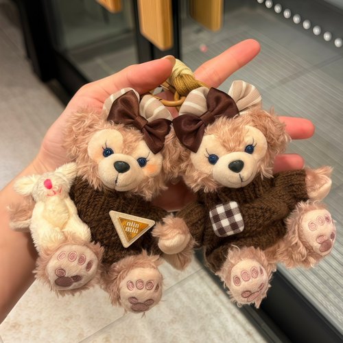 雪莉玫包包挂件毛绒公仔玩偶挂饰