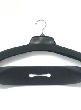 484衣架海绵套防滑弹性衣架绵防刮花6012裤架海绵块黑色