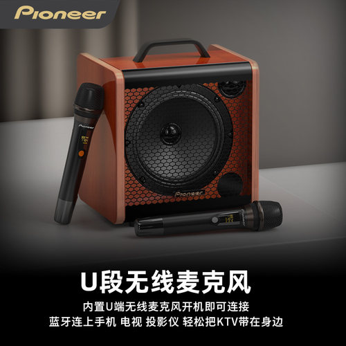 先锋音响专业K歌带无线话筒便携
