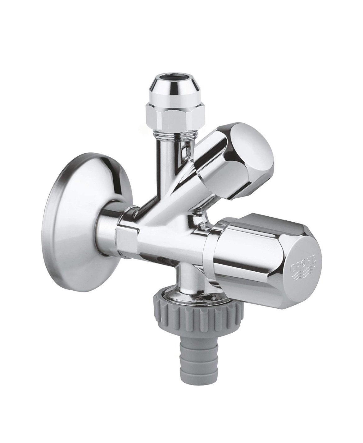 高仪三通角阀一进二出原装正品三分和六分出水欧标龙头洗碗机专用