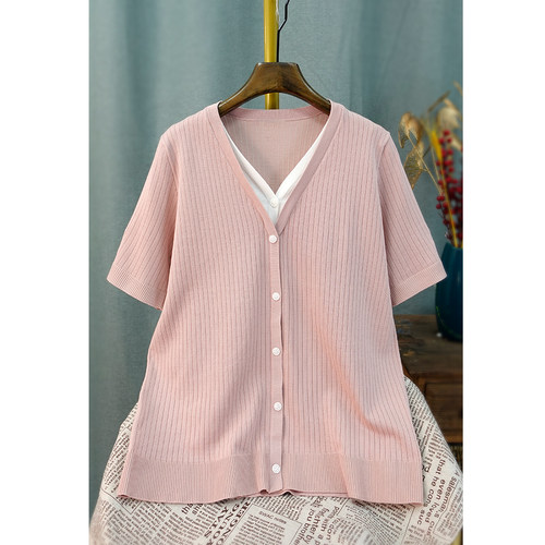 冰爽丝t恤透气冰凉感假两件设计