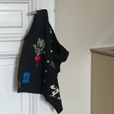 PickleProjects手工刺绣背心马甲