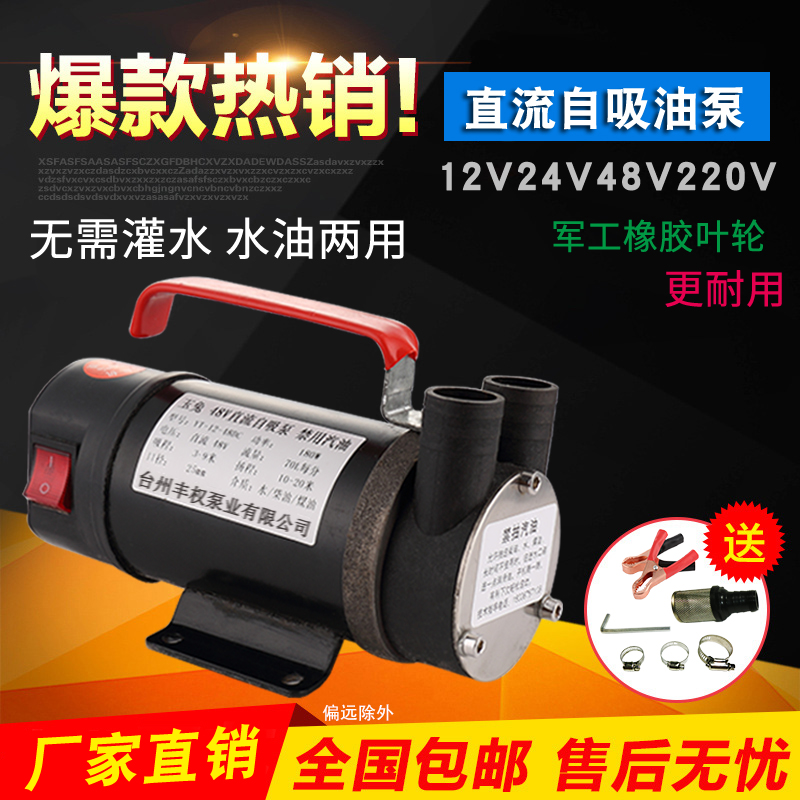 交直流电动车农用油泵抽水机