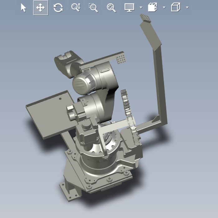 喷雾机器人模型图01200702