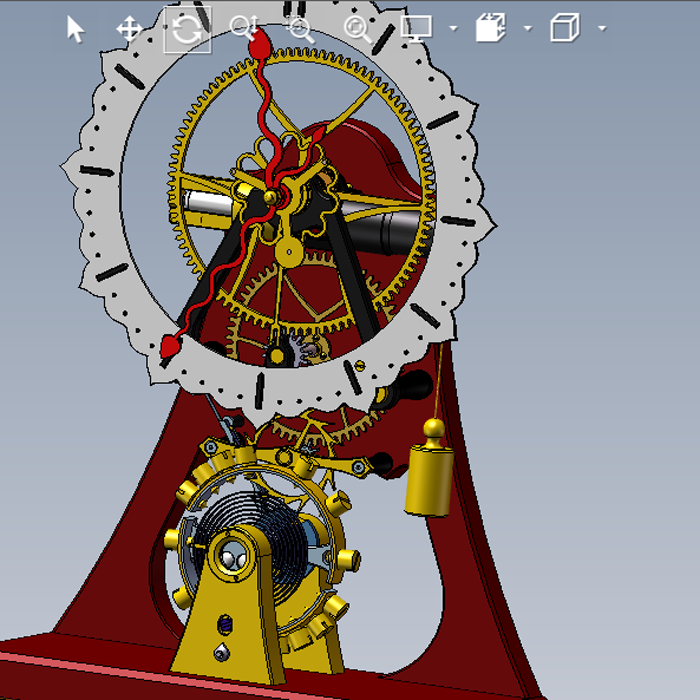 摆钟玩具模型图01200619