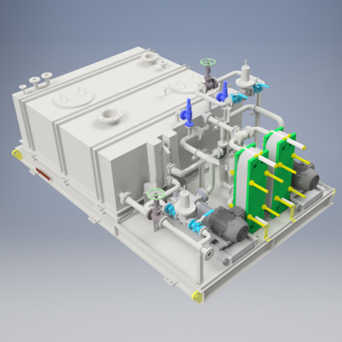 导热油加热器模型图纸01200904