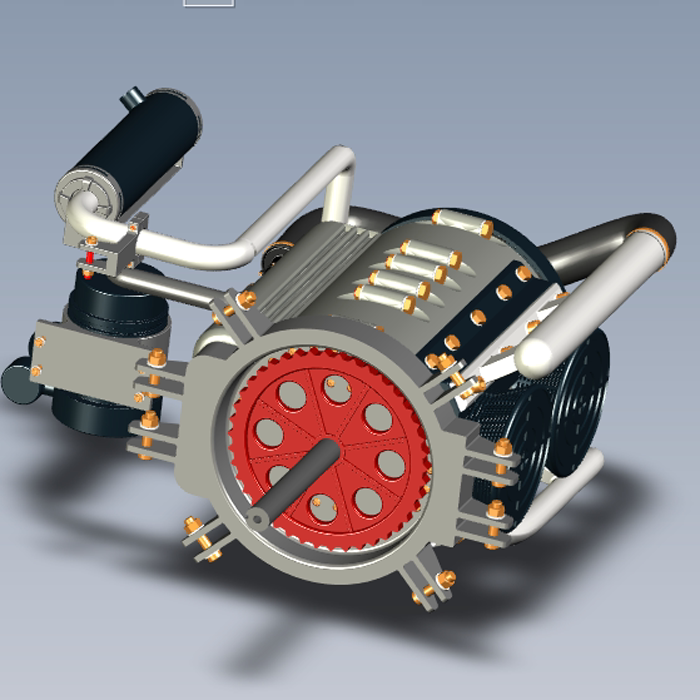 提供能源的发电机设计模型图01200613